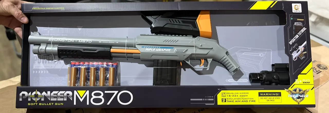 Pioneer M870 Soft Bullet Gun